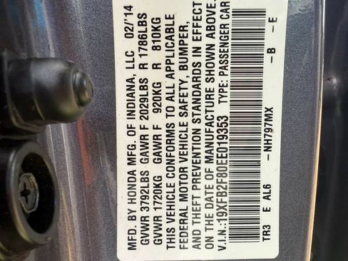 Used 2014 Honda Civic EX image 21