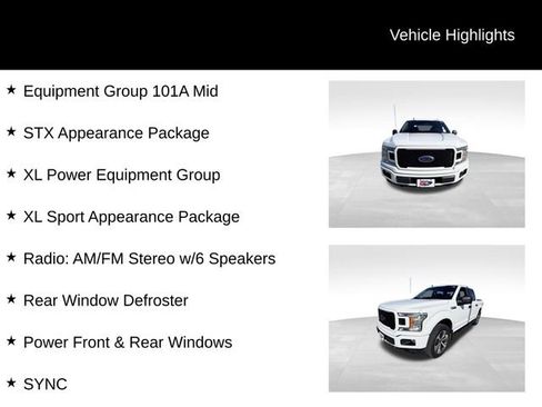 Used 2020 Ford F150 XL w/ Equipment Group 101A Mid AWD/4WD image 13