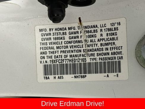 Used 2017 Honda Civic EX image 31