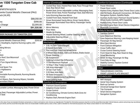 New 2026 RAM 1500 Tungsten image 26