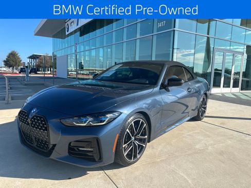 Certified 2023 BMW 430i Convertible w/ M Sport Package RWD image 1
