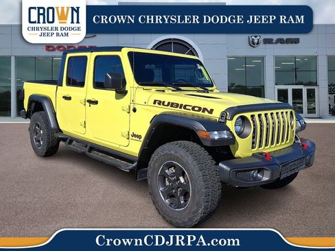 Used 2023 Jeep Gladiator Rubicon w/ Cold Weather Group AWD/4WD image 1