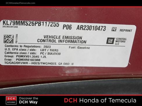 Used 2023 Chevrolet TrailBlazer LS FWD image 9