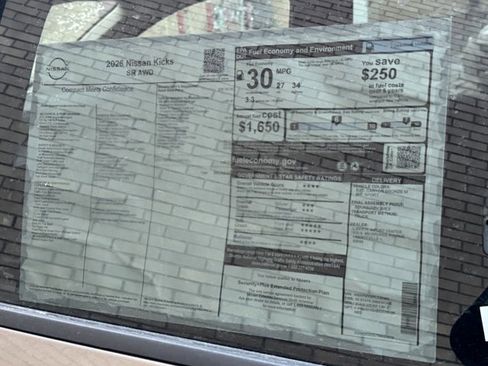 New 2026 Nissan Kicks SR w/ SR Premium Package image 21