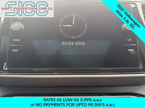 Used 2021 Volkswagen Atlas SEL AWD/4WD image 17