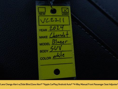 Certified 2024 Chevrolet Blazer LT w/ Convenience Package image 30