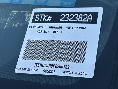 Certified 2023 Toyota 4Runner TRD Off-Road Premium w/ Off Road Premium Plus Package AWD/4WD image 9