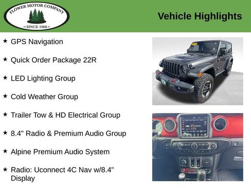 Used 2021 Jeep Wrangler Rubicon AWD/4WD image 3