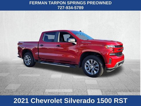 Used 2021 Chevrolet Silverado 1500 RST w/ Bed Protection Package AWD/4WD image 1