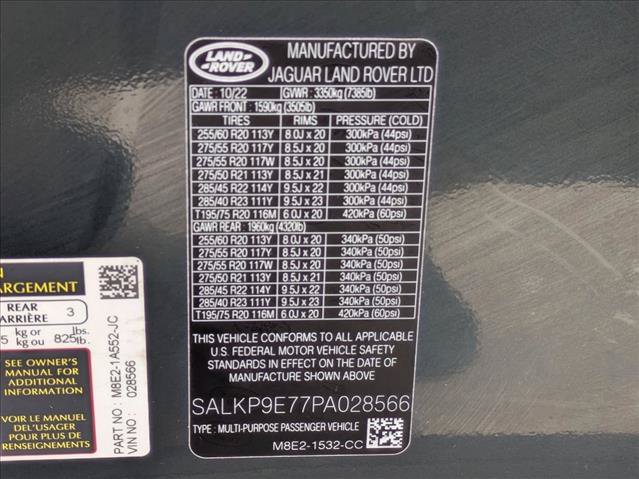 Used 2023 Land Rover Range Rover SE AWD/4WD image 25