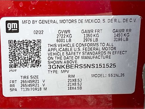 Used 2022 Chevrolet Blazer RS w/ Enhanced Convenience Package FWD image 34
