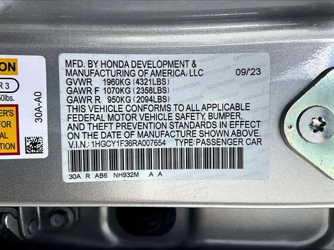 Used 2024 Honda Accord EX image 33