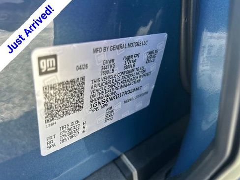New 2026 Chevrolet Tahoe LT w/ Comfort Package AWD/4WD image 38