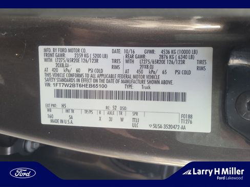 Used 2017 Ford F250 Lariat w/ Chrome Package AWD/4WD image 25
