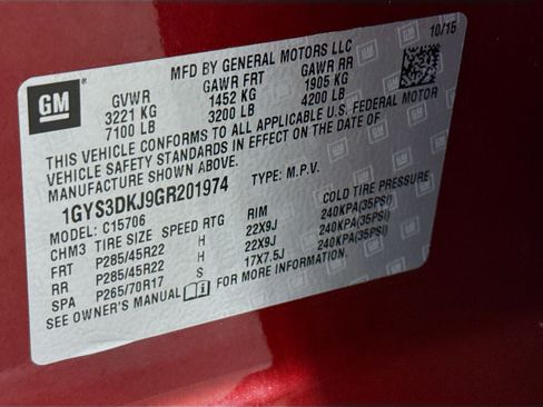 Used 2016 Cadillac Escalade Platinum image 39