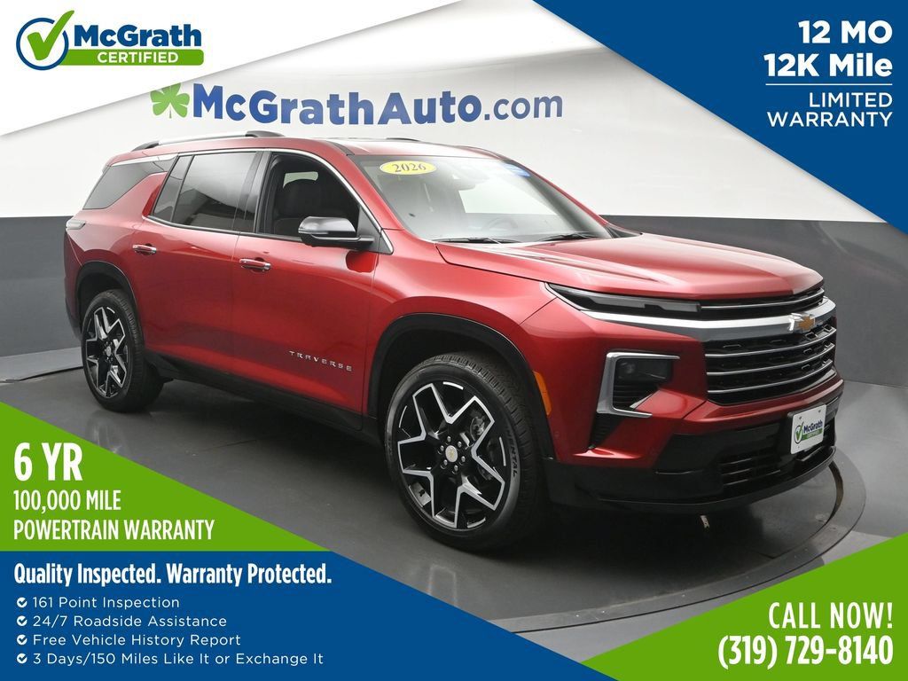 Used 2026 Chevrolet Traverse High Country AWD/4WD image 1