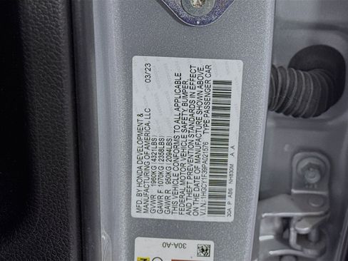 Certified 2023 Honda Accord EX image 31
