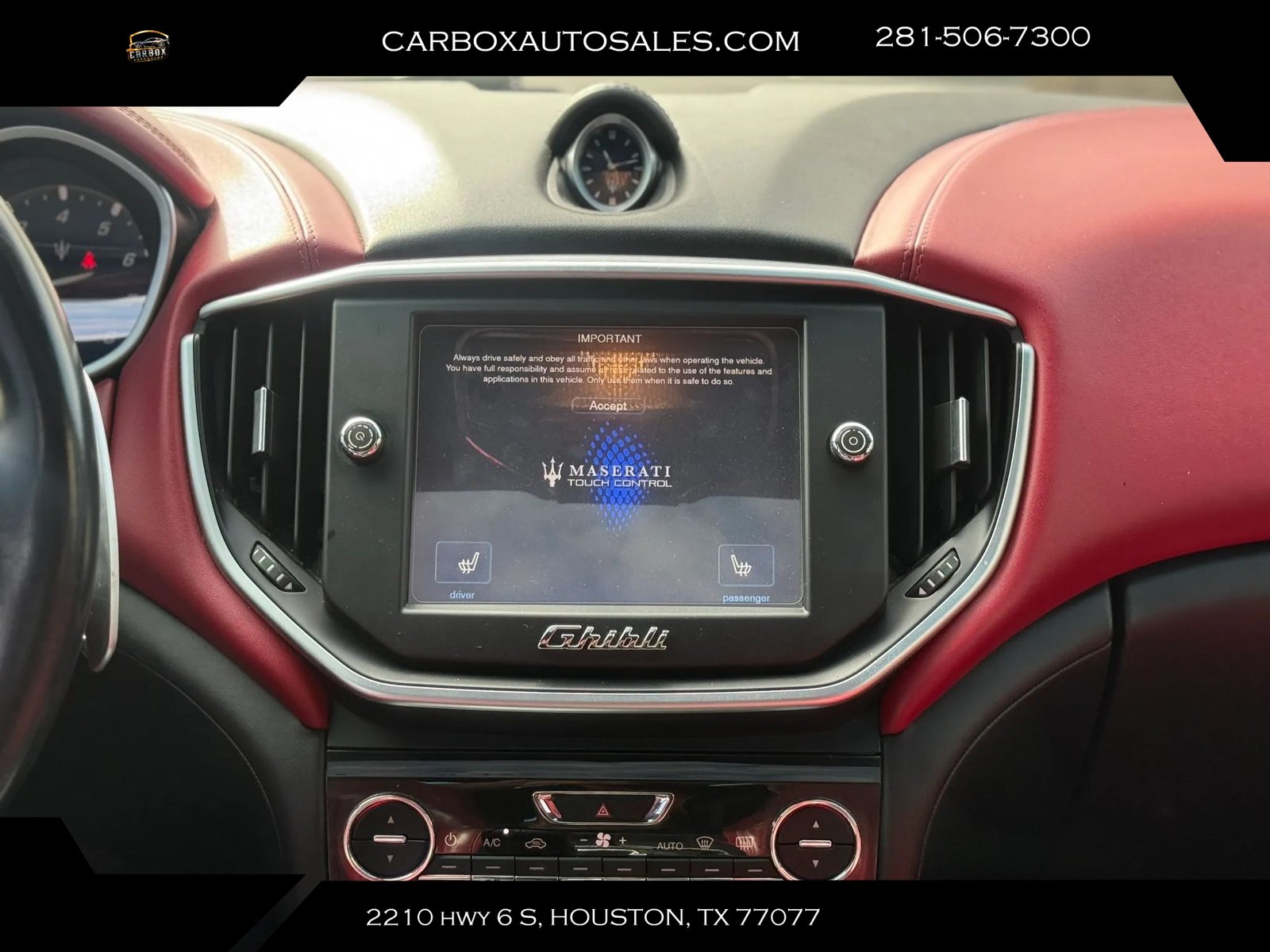 Used 2015 Maserati Ghibli S Q4 AWD/4WD image 13