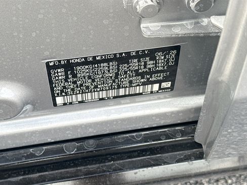 New 2027 Honda HR-V EX-L image 26