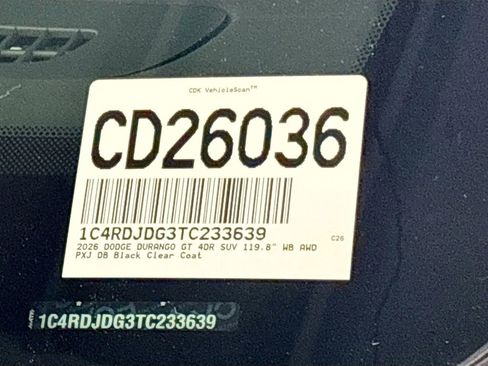 New 2026 Dodge Durango GT AWD/4WD image 25