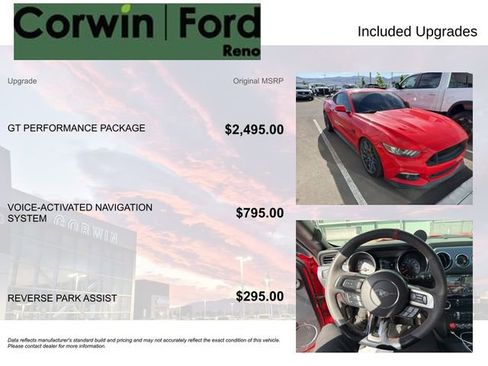 Used 2015 Ford Mustang GT Premium w/ GT Performance Package RWD image 8