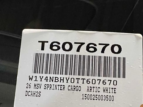 Used 2026 Mercedes-Benz Sprinter 2500 image 26