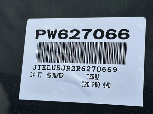 Certified 2024 Toyota 4Runner TRD Pro AWD/4WD image 63