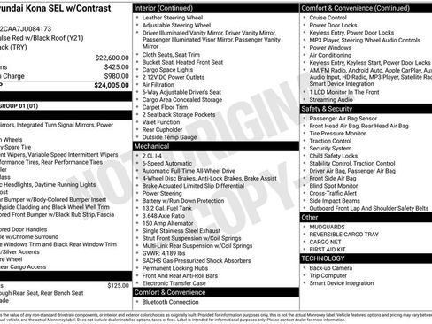 Used 2018 Hyundai Kona SEL image 4