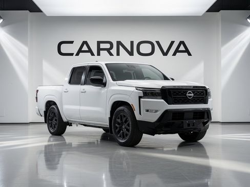 Used 2023 Nissan Frontier SV w/ Midnight Edition Package RWD image 1