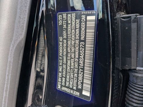 New 2024 Porsche Taycan 4S image 27