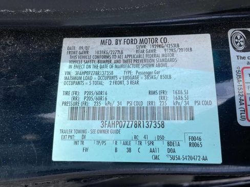 Used 2008 Ford Fusion SE image 40