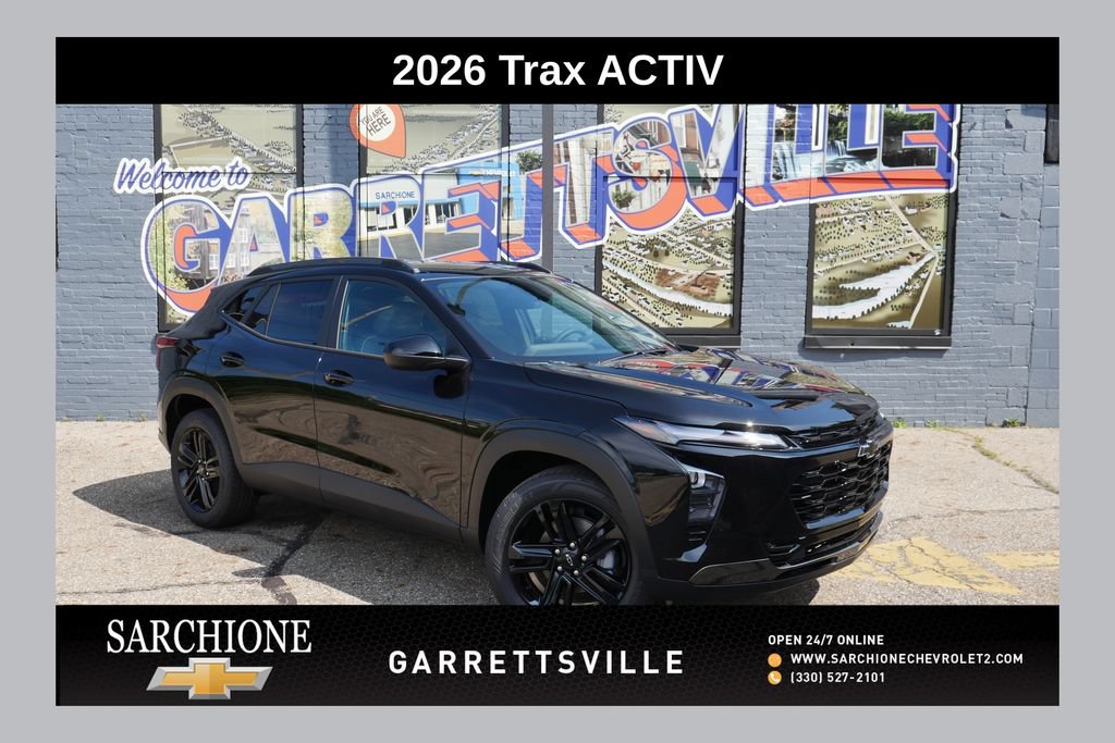 New 2026 Chevrolet Trax ACTIV w/ Driver Confidence Package FWD image 1