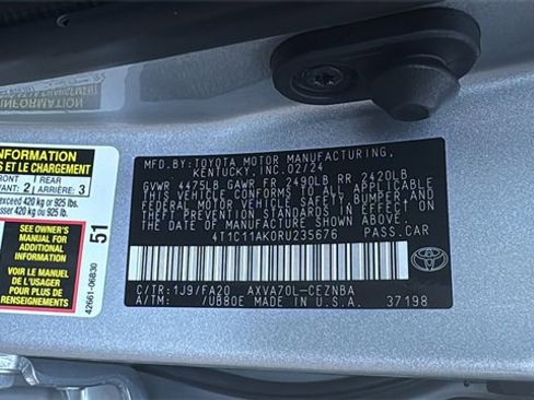 Used 2024 Toyota Camry LE image 37