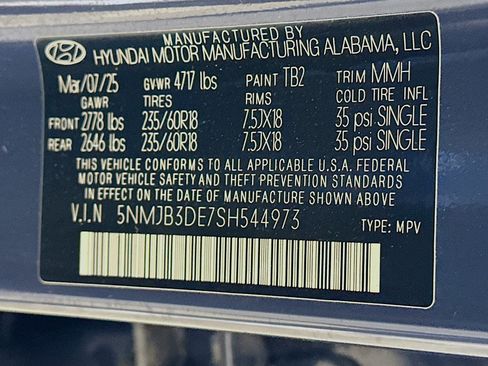 Used 2025 Hyundai Tucson SEL FWD image 12