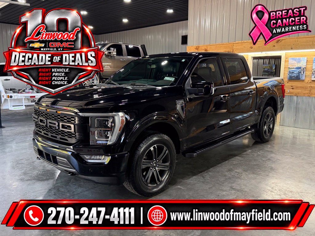 Used 2022 Ford F150 Lariat w/ Equipment Group 502A High AWD/4WD image 4