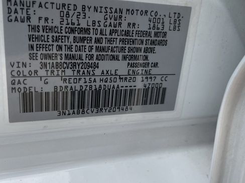 Used 2024 Nissan Sentra SV w/ All-Weather Package image 29