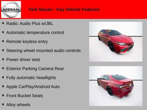 Used 2023 Toyota Camry XSE w/ Blackout Package (TMS) FWD image 2