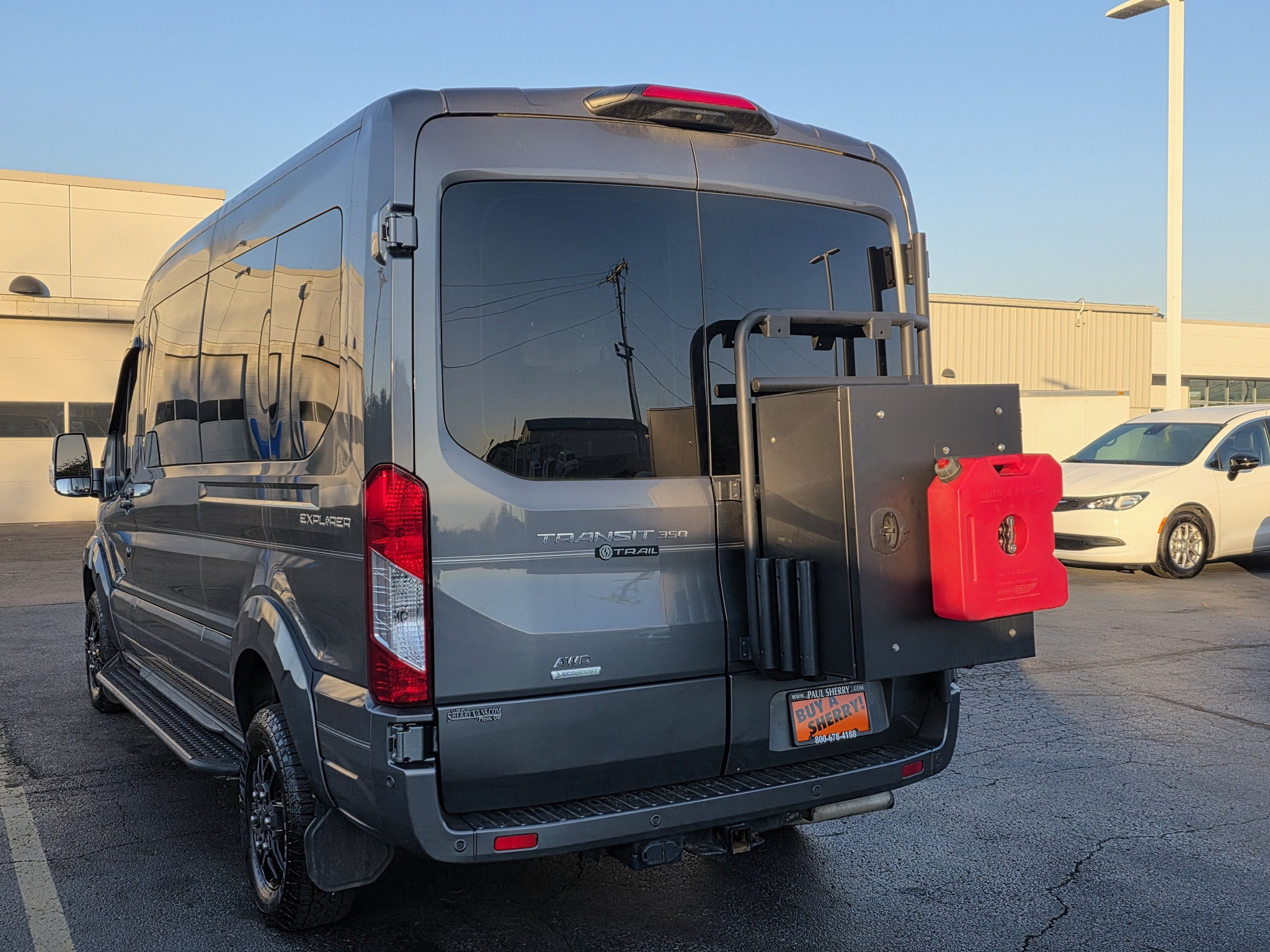 Used 2023 Ford Transit 350 Medium Roof AWD w/ Transit Trail Package image 16