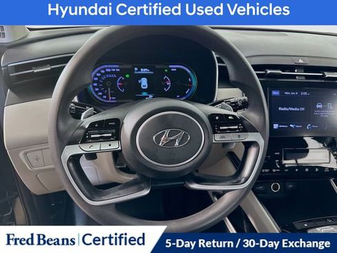 Certified 2022 Hyundai Tucson Blue AWD/4WD image 16