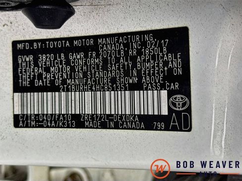 Used 2017 Toyota Corolla L FWD image 38