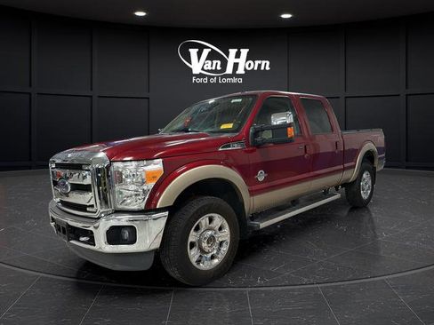 Used 2014 Ford F350 Lariat w/ Lariat Ultimate Package AWD/4WD image 3