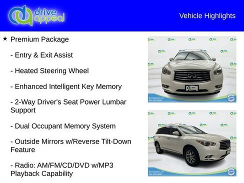 Used 2014 INFINITI QX60 Luxe w/ Premium Package AWD/4WD image 6