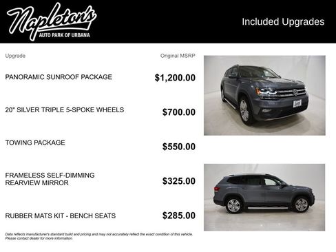 Used 2019 Volkswagen Atlas SE w/ Panoramic Sunroof Package image 27