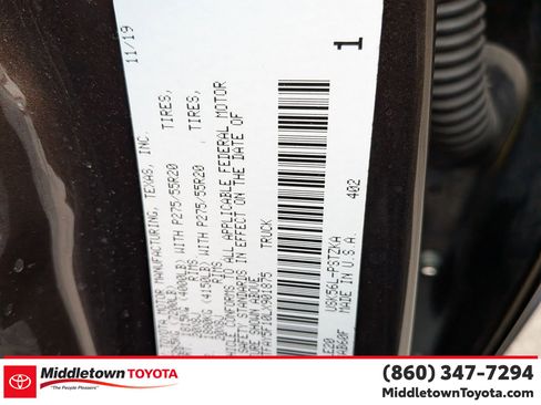 Certified 2020 Toyota Tundra Platinum image 41