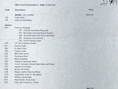 Used 2021 Mercedes-Benz E 350 Sedan image 2