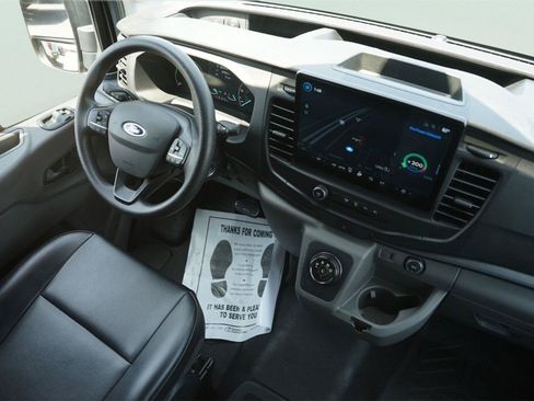Used 2023 Ford E-Transit Medium Roof w/ Load Area Protection Package RWD image 23