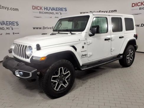 Used 2024 Jeep Wrangler Sahara w/ Dual Top Group image 1