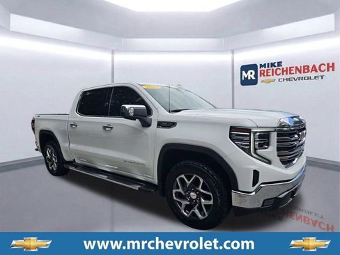 Used 2025 GMC Sierra 1500 SLT w/ SLT Premium Package AWD/4WD image 1