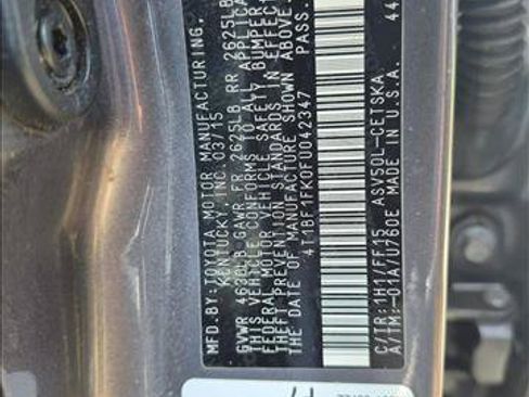 Used 2015 Toyota Camry SE FWD image 12