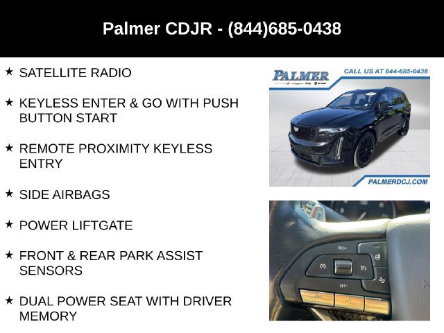 Used 2022 Cadillac XT6 Sport w/ LPO, ONYX Package AWD/4WD image 18